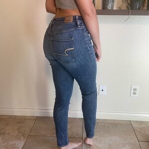 American Eagle Outfitters Women's Skinny Jeans in Blue